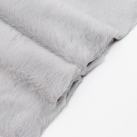 Лоскут &laquo;Мех&raquo; на трикотажной основе, 100 &times; 150 см, цвет серый