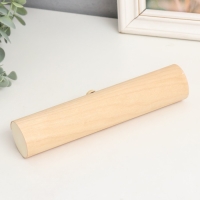 Шкатулка дерево под роспись тубус "Тонкий лист" 19х4х4 см Шкатулка дерево под роспись тубус "Тонкий лист" 19х4х4 см