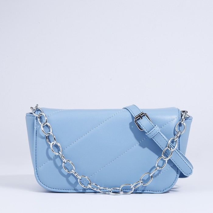 Сумка-мессенджер на магните, цвет голубой Сумка-мессенджер на магните, цвет голубой
