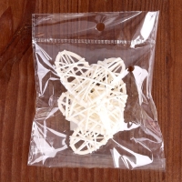 Декор для творчества из лозы &laquo;Сердце&raquo; набор 3 шт., размер 1 шт. &mdash; 6,5 &times; 6 см, цвет натуральный