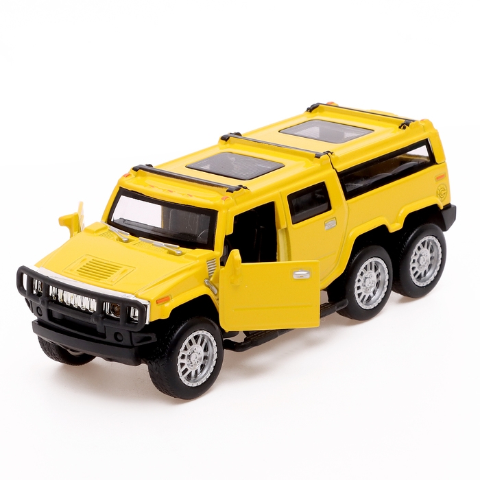 Машина металлическая «Внедорожник», 1:36, свет, звук, открываются двери, инерция, цвет МИКС Машина металлическая «Внедорожник», 1:36, свет, звук, открываются двери, инерция, цвет МИКС