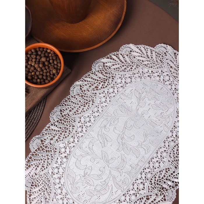 Салфетки сервировочные на стол Доляна «Подсолнухи», 46×30 см, 4 шт, ПВХ, цвет серебряный Салфетки сервировочные на стол Доляна «Подсолнухи», 46×30 см, 4 шт, ПВХ, цвет серебряный