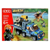 Конструктор Дино &laquo;Ловец динозавров&raquo;, 396 деталей