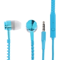 Наушники LuazON VBT 1.10 "Молния", вакуумные, микрофон, синие Наушники LuazON VBT 1.10 "Молния", вакуумные, микрофон, синие