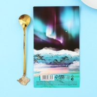 Ложка с подвесом "Мурманск", 2,7 х 14,8 см Ложка с подвесом "Мурманск", 2,7 х 14,8 см