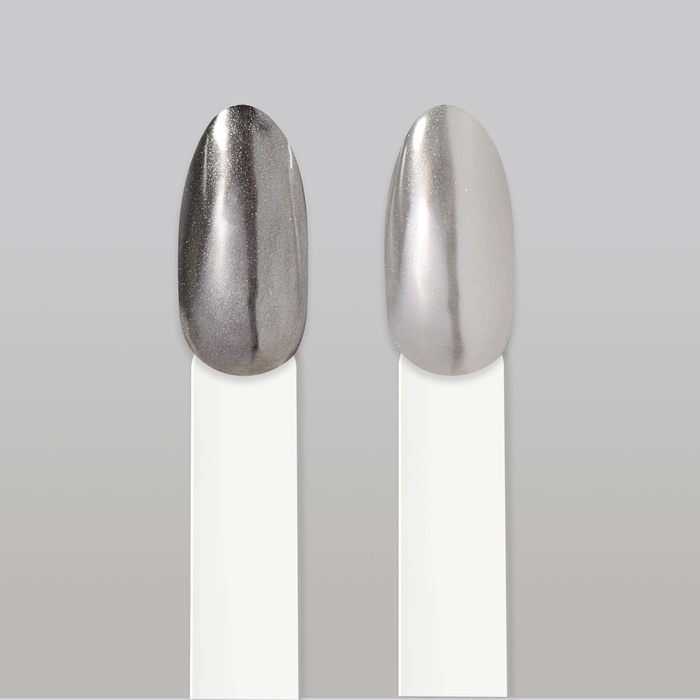 Втирка для ногтей, с аппликатором, цвет хромированный серебристый Втирка для ногтей, с аппликатором, цвет хромированный серебристый