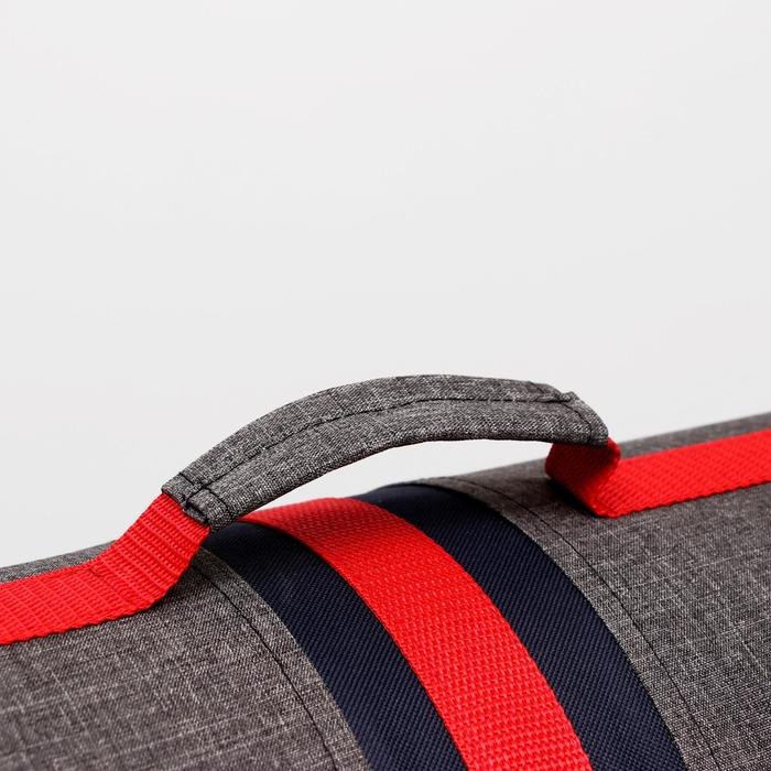 Сумка - переноскадля животных, каркасная, складная, 46 х 28,5 х 26 см, красно-серая Сумка - переноскадля животных, каркасная, складная, 46 х 28,5 х 26 см, красно-серая