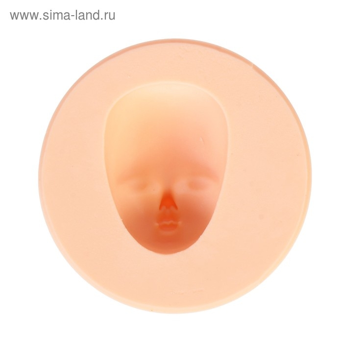 Молд силикон для полимерной глины "Детское лицо" 4,2х3 см МИКС