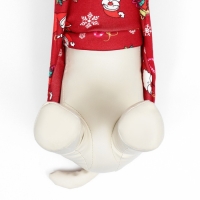 Новый год. Кофта новогодняя для животных "Подарки", размер S, красный (ДС 25, ОГ 35 см) Новый год. Кофта новогодняя для животных "Подарки", размер S, красный (ДС 25, ОГ 35 см)