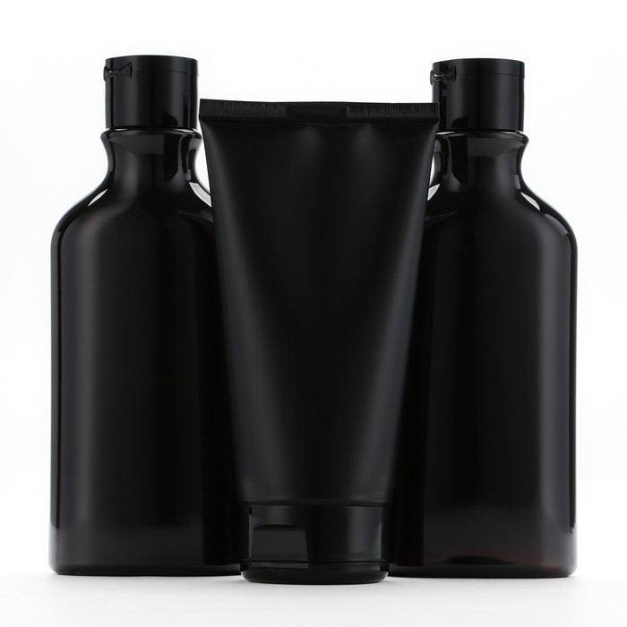 Подарочный набор косметики BLACK ONYX, гель для душа 290 мл, шампунь для волос 290 мл, гель для бритья 110 мл, HARD LINE Подарочный набор косметики BLACK ONYX, гель для душа 290 мл, шампунь для волос 290 мл, гель для бритья 110 мл, HARD LINE