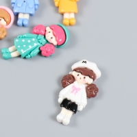 Декор для творчества пластик "Малышка нарядная" МИКС 3,5х1,9 см Декор для творчества пластик "Малышка нарядная" МИКС 3,5х1,9 см