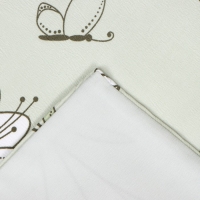 Постельное бельё LoveLife евро Tulips 200х220см,225х240см,50х70см-2шт, жатка, 100% п/э, 100гр/м2