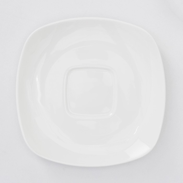 Сервиз фарфоровый чайный Wilmax Ilona, 12 предметов: 6 чашек 200 мл, 6 блюдец, цвет белый