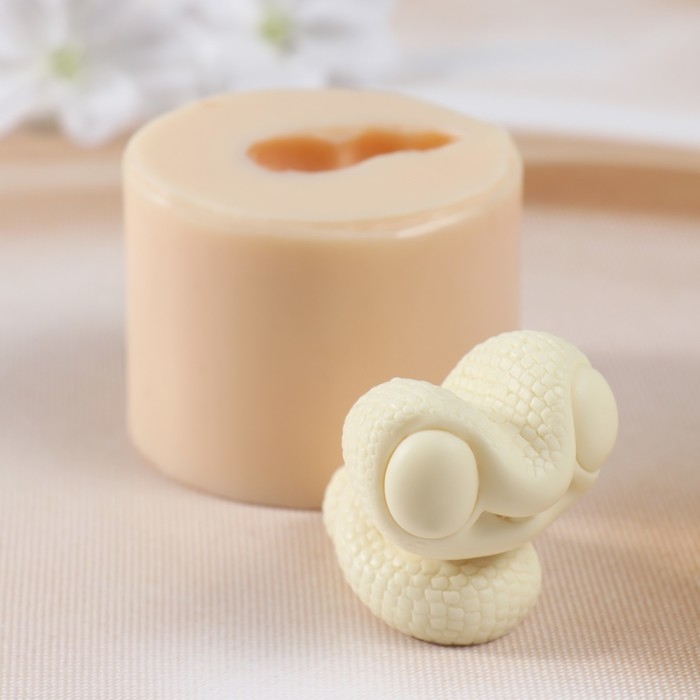 Молд силиконовый Молд силиконовый "Змея №4" 4,2х4х5 см