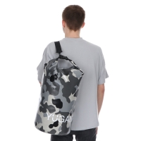 Гермомешок YUGANA, ПВХ, водонепроницаемый 30 литров, один ремень, камуфляж Гермомешок YUGANA, ПВХ, водонепроницаемый 30 литров, один ремень, камуфляж