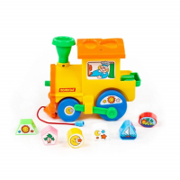 Игрушка-сортер &laquo;Занимательный паровоз&raquo;