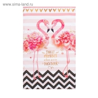 Полотенце "Этель" Flamingo 40х67 см, 100% хлопок, саржа 190 гр/м2