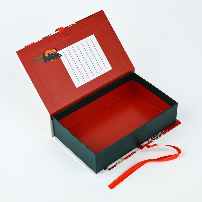 Коробка‒книга &laquo;В ожидание чуда&raquo;, 20 х 12.5 х 5 см, Новый год