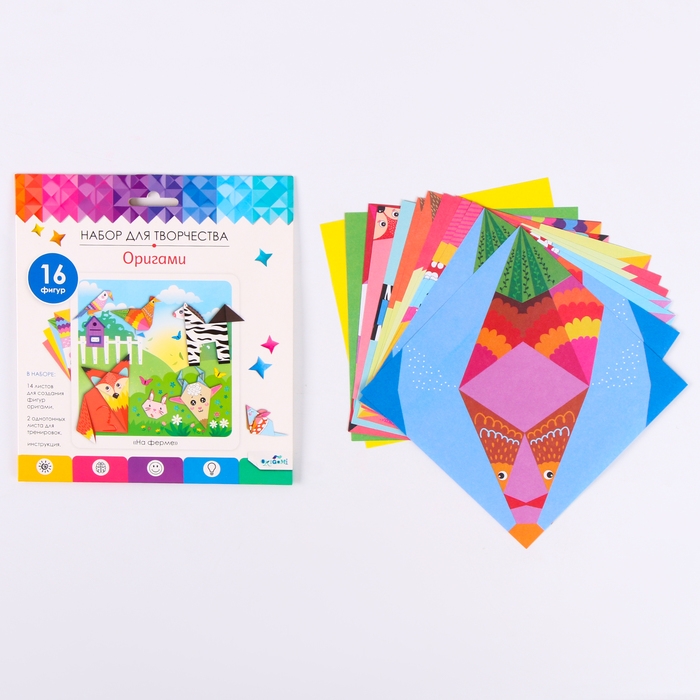 Оригами «На ферме» Оригами «На ферме»