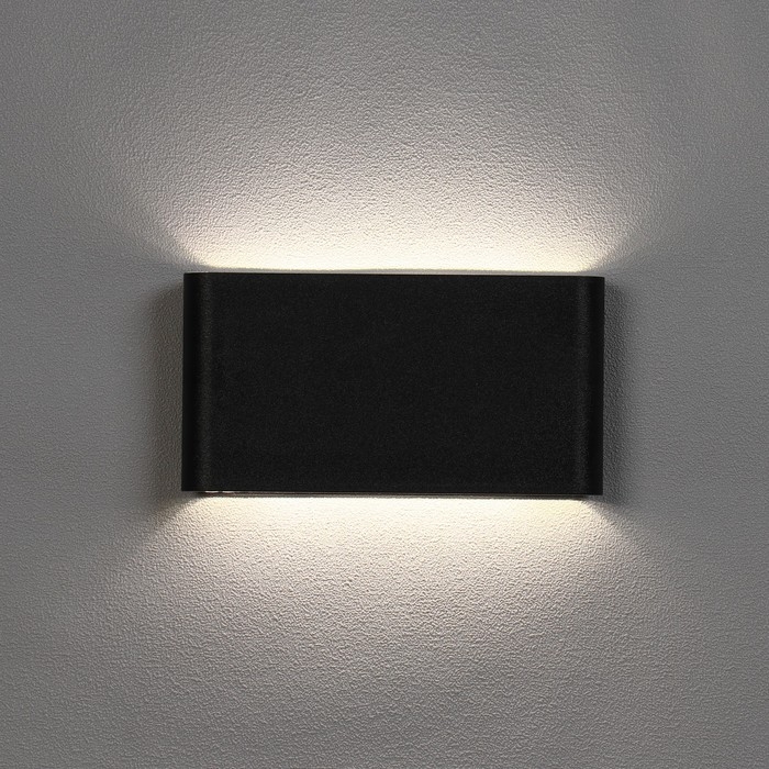 Светильник фасадный «Гловер», FSD-030, 10 Вт, 4000К, IP65, 220 В, пластик, черный Светильник фасадный «Гловер», FSD-030, 10 Вт, 4000К, IP65, 220 В, пластик, черный