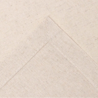 Дорожка Этель ECO, цвет молочный, 40х136/+-6 см, 70% хл, 30% лён, 190 г/м2