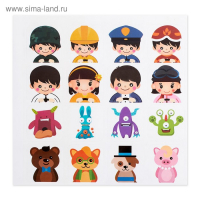 Конструктор магнитный &laquo;Магический магнит&raquo;, 75 деталей