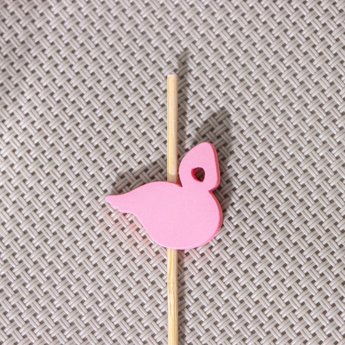 Шпажки Доляна &laquo;Розовый фламинго&raquo;, 12 см, набор 25 шт
