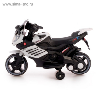 Электромобиль &laquo;Спортбайк&raquo;, цвет белый