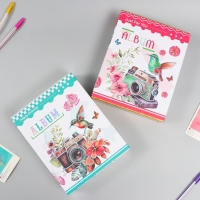 Фотоальбом на 100 фото 10х15 см "Камера и колибри" серебро, в коробке МИКС 5,5х20.8х26 см Фотоальбом на 100 фото 10х15 см "Камера и колибри" серебро, в коробке МИКС 5,5х20.8х26 см