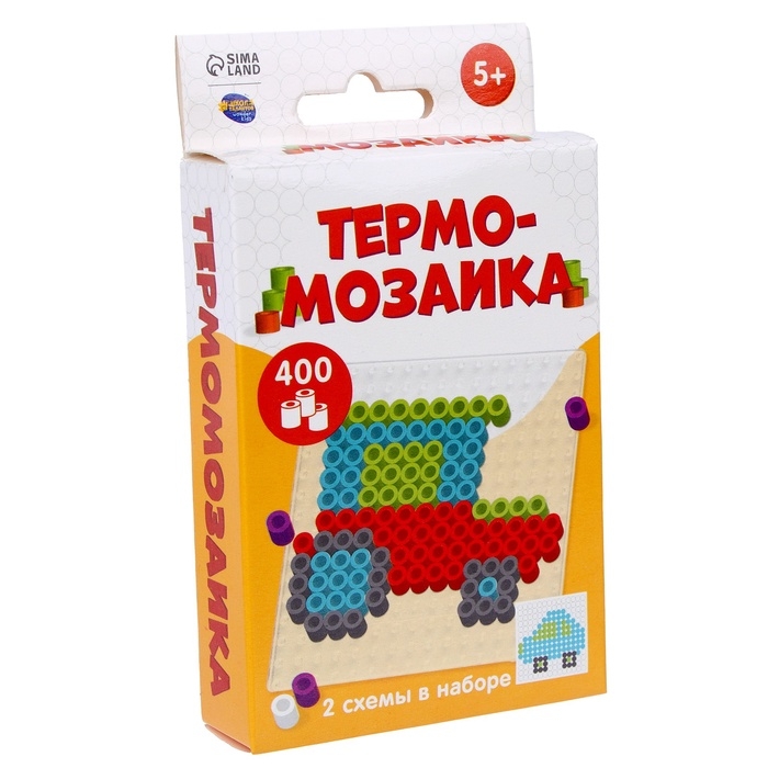 Термомозаика &laquo;Автомобили&raquo; с пинцетом