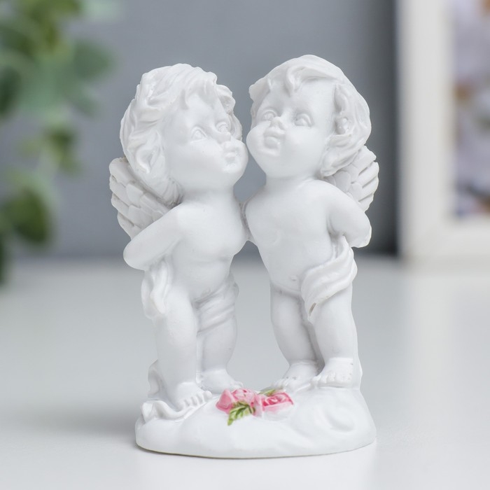 Сувенир полистоун Сувенир полистоун "Белоснежные ангелы" 7х4,5х4 см