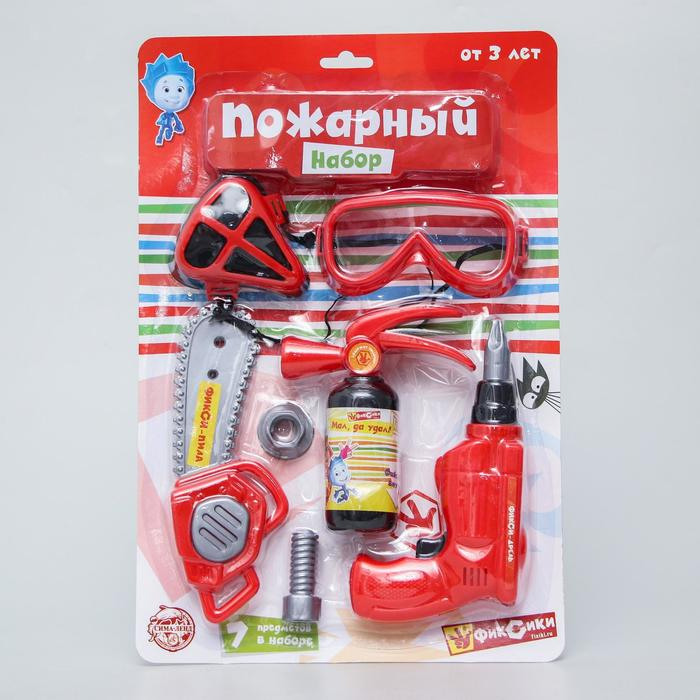 Набор пожарного Фиксики &laquo;Фикси-набор&raquo;, цвет МИКС