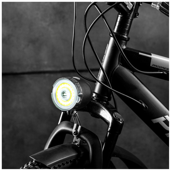 Фонарь велосипедный передний JY-7111, 1 белый диод, 2 режима Фонарь велосипедный передний JY-7111, 1 белый диод, 2 режима