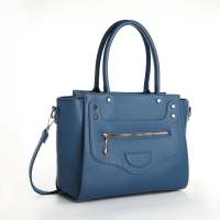 Сумка женская тоут, на молнии, цвет синий Сумка женская тоут, на молнии, цвет синий