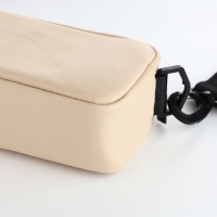 Сумка женская на молнии, TEXTURA, маленький размер, длинный ремень, цвет бежевый Сумка женская на молнии, TEXTURA, маленький размер, длинный ремень, цвет бежевый