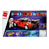 Конструктор Гонки «Спорткар», 198 деталей Конструктор Гонки «Спорткар», 198 деталей