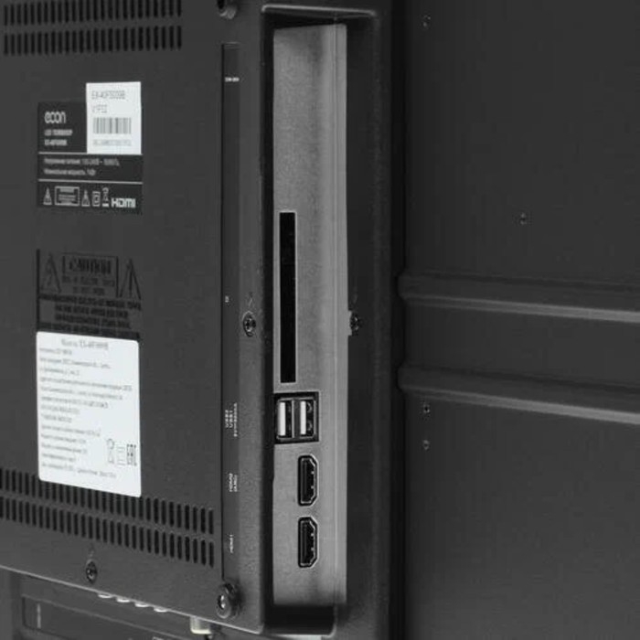 Телевизор Econ EX-40FS009B, 40 Телевизор Econ EX-40FS009B, 40", 1920x1080, DVB-T2/C/S2, HDMI2 , USB 2, Smart TV, черный