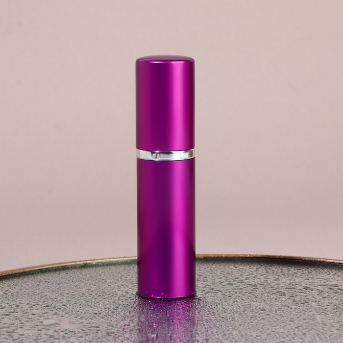 Флакон для парфюма, с распылителем, 10 мл, цвет фиолетовый