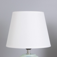 Лампа настольная "Блеск" 1х40Вт Е27 нежно зеленый 20х20х32см Лампа настольная "Блеск" 1х40Вт Е27 нежно зеленый 20х20х32см