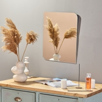 Зеркало, настенное, 50 х 40 см, с 1 пластиной Зеркало, настенное, 50 х 40 см, с 1 пластиной