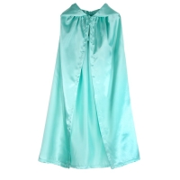 Карнавальный плащ детский,атлас,цвет мятный длина 100см Карнавальный плащ детский,атлас,цвет мятный длина 100см