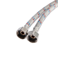 Подводка гибкая для смесителя ZEIN, гайка 1/2", штуцер М10, 40 см, набор 2 шт Подводка гибкая для смесителя ZEIN, гайка 1/2", штуцер М10, 40 см, набор 2 шт