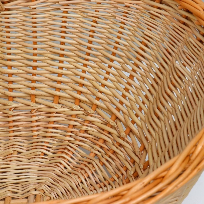 Корзина &laquo;Грибная&raquo;, 12 л, дно 19&times;29 см, верх 30&times;49 см, H=20/23/34, ива