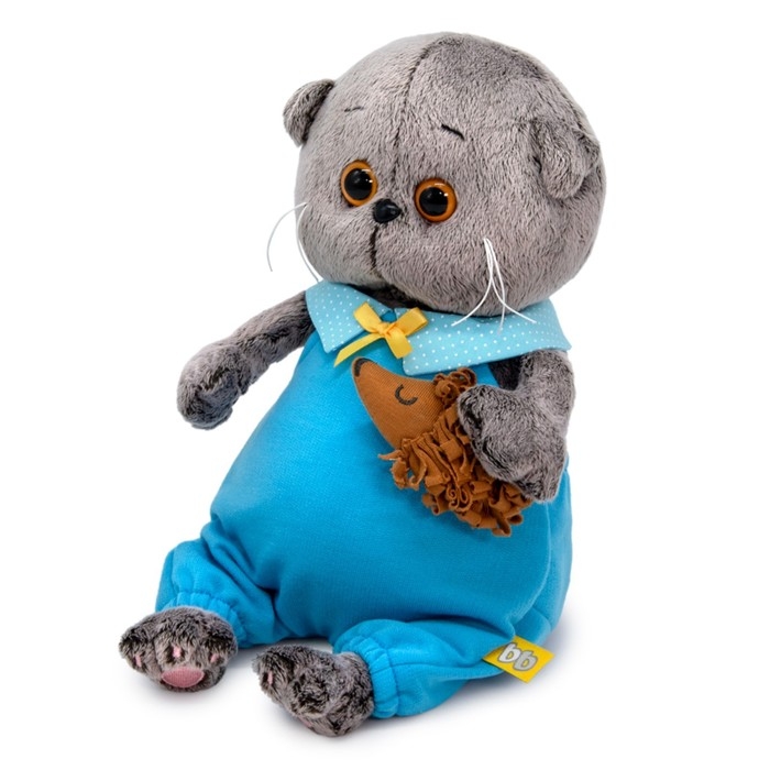 Мягкая игрушка &laquo;Басик Baby&raquo;, с ёжиком, 20 см