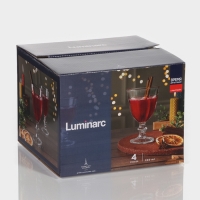 Набор бокалов стеклянных &laquo;Время дегустаций. Глинтвейн&raquo;, 4 шт, 250 мл