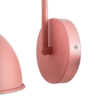 Бра 1669/1PK E27 40Вт розовый 15х22,5х21 см