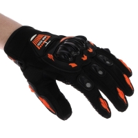 Перчатки мотоциклетные с защитными вставками, Seek Win, размер L