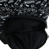 Рюкзак школьный Bruno Visconti, 40 х 30 х 19 см, эргономичная спинка, "Sport Pattern. Скейт"