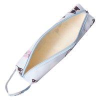 Пенал школьный на молнии "Кошки" Calligrata, голубой