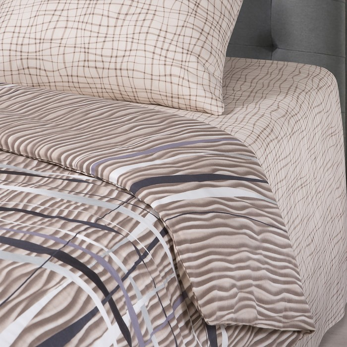 Постельное бельё 2сп &laquo;Эльбрус&raquo; 175х215см, 200х215см, 70х70см 2шт